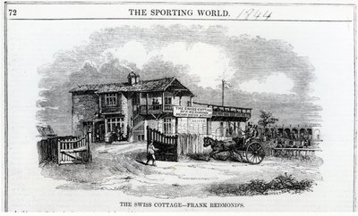 La cabaña suiza, ilustración de 